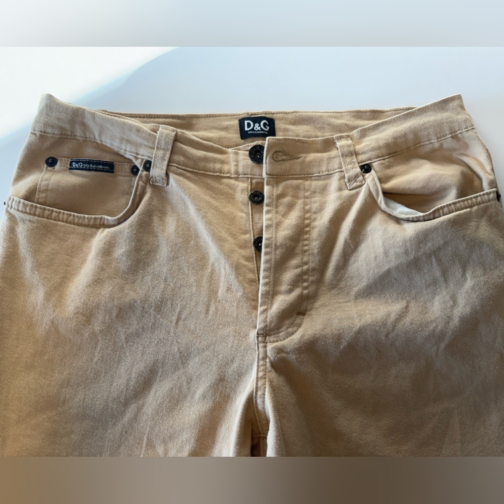 D&G Men’s Cotton Pants – Khaki Tan - Picture 4 of 14
